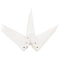 vidaXL Vianočné svetlo so zemným hrotom LED skladacie biele 57 cm