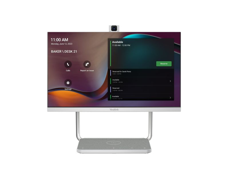 Yealink A24, All-in-one desktop videokonferenčné zariadenia, Full-HD, QI, Wi-Fi, Android 10