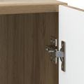 vidaXL Nočný stolík 2 ks Dub artisan 43 x 34,5 x 50 cm