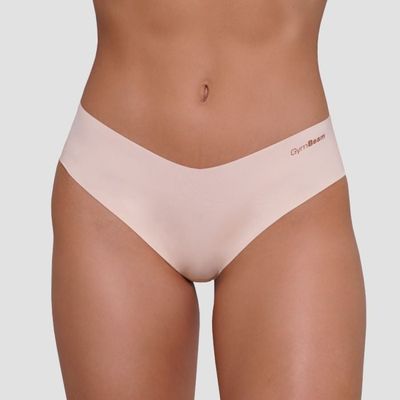 Bezšvové nohavičky Classic 3Pack Beige - GymBeam