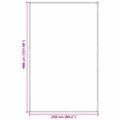 vidaXL Koberec do stanu Modrá a šedá 400 x 250 cm Polyetylén