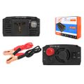 Menič napätia vstup: 12V DC výstup: 230V/50Hz, 600W/1200W + 2xUSB-A 5V/2,4A LTC