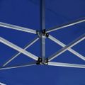 vidaXL Profesionálny skladací stan+steny, hliník 4,5x3 m, modrý