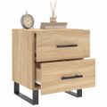 vidaXL Nočný stolík dub sonoma 40x35x47,5 cm kompozitné drevo