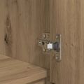 vidaXL skriňa so zásuvkou Dub Artisan 55,5x34x119,5 cm Umelecké drevo