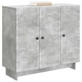 vidaXL Servírovacia skriňa Betónovo sivá 89 x 34,5 x 80 cm