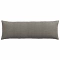 vidaXL Vankúše na pohovku 2 pcs Svetlosivá 120 x 40 cm