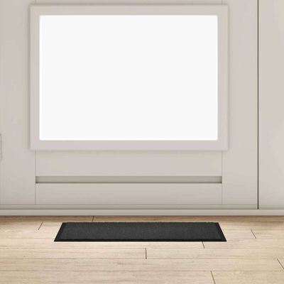 vidaXL Rohož Antracit 60 x 40 x 1.2 cm Teddy látka