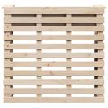 vidaXL Vonkajší barový stolík 113,5x50x103 cm borovicový masív