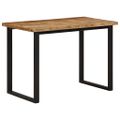 vidaXL Jedálenský stôl 110x55x75 cm masívne mangovníkové drevo