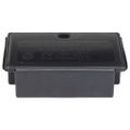 vidaXL Pasce na myši 5 ks Čierna 13x10x4 cm