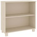 vidaXL Komoda HAMAR, medovo hnedá 85x35x80 cm, borovicový masív