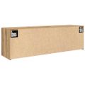 vidaXL Kúpeľňová nástenná skrinka 100x25x30 cm kompozitné drevo