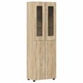 vidaXL Highboard FLORIN 60 x 35 x 182 cm Sonoma dub Kompozitné drevo