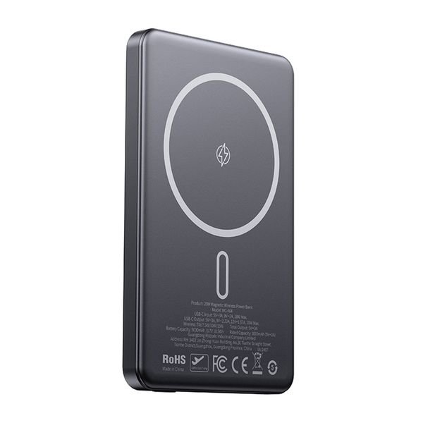 Mcdodo MC-4641 Ultratenká magnetická powerbanka 5000 mAh 1C, bezdrôtová (zlatá)