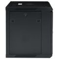 vidaXL 9U Nástenná serverová skriňa 19" 600x450x510 mm IP20