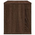 vidaXL Organizér na stôl čierny 36x26x29,5 cm kompozitné drevo