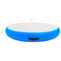 vidaXL Nafukovací gymnastický matrac s pumpou 100x100x10 cm PVC modrý