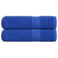 vidaXL Utierky na ruky FROGN 2 ks modré 50x100 cm 360 g/m²