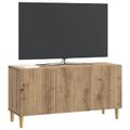 vidaXL TV skrinka 99 x 34,5 x 50 cm Dub artisan Kompozitné drevo