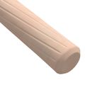 vidaXL Drevené kolíky 12 ks Hnedá Ø 6 x 40 mm Drevený masív