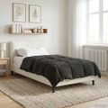 vidaXL Prikrývka na celý rok 155 x 220 cm 4 ročné obdobia Antracitová