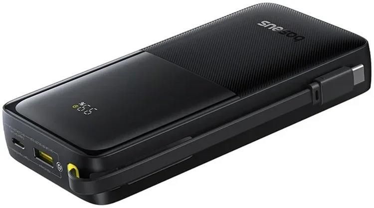 Baseus Powerbanka Bipow 2 20000mAh 20W s káblom USB-C čierna