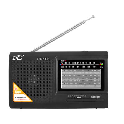 Prenosné rádio LTC WILGA, čierna