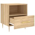 vidaXL Nočné stolíky 2 ks dub sonoma 40x35x47,5 cm kompozitné drevo