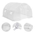 vidaXL Skleník 9 m² 300x300x200 cm