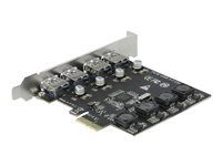 USB adaptér - PCIe 2.0 - USB 3.2 Gen 1 x 4