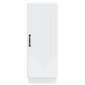 vidaXL Servírovacia skriňa Biela 33 x 34,5 x 87 cm Kompozitné drevo