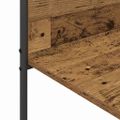 vidaXL Vešiak na oblečenie Hnedý dub 120 x 44 x 160 cm