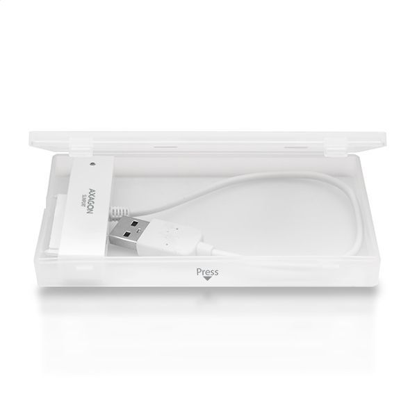 AXAGON ADSA-1S, USB2.0 - SATA HDD/SSD adaptérov vč. 2.5" pouzdra