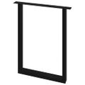 vidaXL Stolové nohy na jedálenský stôl 2 ks, rám v tvare O 60x72 cm