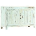 vidaXL Komoda svetlomodrá 110x35x70 cm masívne mangovníkové drevo