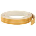 vidaXL Samolepiaca tesniaca páska na okno Biela 9 x 3 mm 25 m