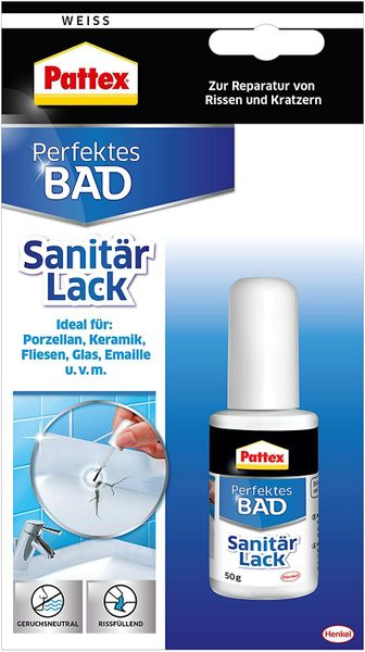 2668401 Pattex Sanitární opravný lak, 50ml