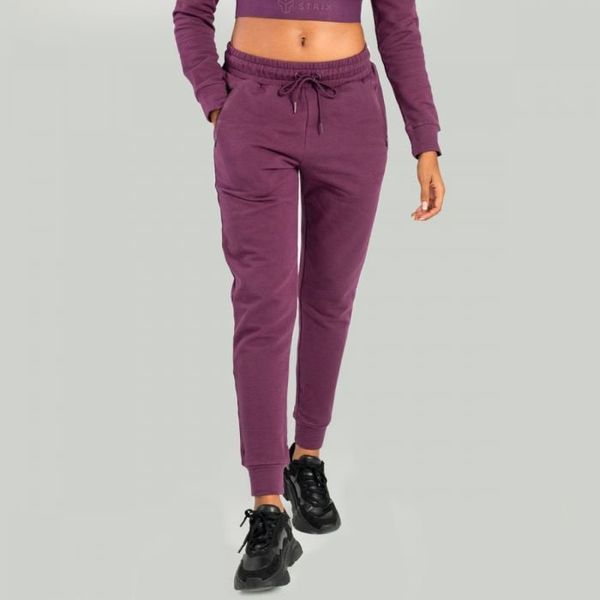 Dámske tepláky Essential Plum - STRIX