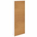 vidaXL CD Skrinka Biela 65 x 23,5 x 175 cm Kompozitné drevo