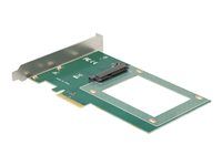 Radič úložiska - 2.5" - 1 kanál - NVMe - PCIe 4.0 x4