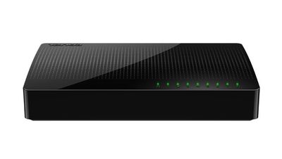 Tenda SG108M-8x Gigabit Desktop Ethernet Switch, 10/100/1000Mbps čierny