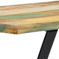 vidaXL Lavička 110 cm, recyklovaný masív