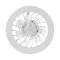 Modee LED okrúhle stropné svietidlo 30W RGB+3CCT 540mm, ventilátor, ovládač (ML-CLRGB-3CCT30W-F2W)