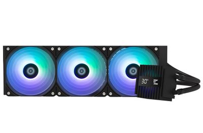 Zalman vodný chladič ALPHA2 A36 Black / 3 x 120 mm / PWM / ARGB / čierny Vodný chladič, pre CPU, pre Intel i AMD, 3× 120mm ventilátor, socket 115x, 1200, 1700, AM5, AM4, čierny