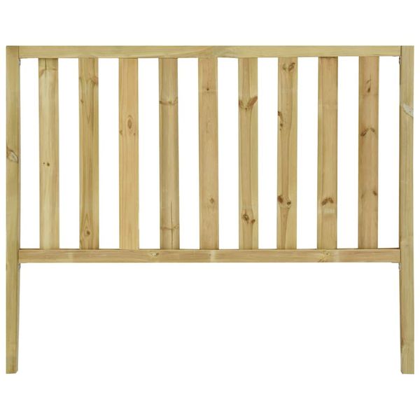 vidaXL Záhradný plot s 2 stĺpikmi, impregnované borovicové drevo 182x100 cm