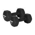 Činky REBEL ACTIVE RBA-2330-9 liatinové neoprénové HEX 2x9kg