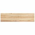 vidaXL Schodiskové stupne 2 ks 100x25x2 cm neošetrený dubový masív