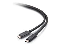 USB 3.2 Gen 1 (5Gbps) - USB kábel - USB-C (M) do USB-C (M) - USB 3.2 Gen 1 - 20 V - 5 A - 1.8 m - čierna