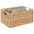vidaXL Úložné košíky 2 ks Vodný hyacint 35 x 25 x 17 cm Prírodná